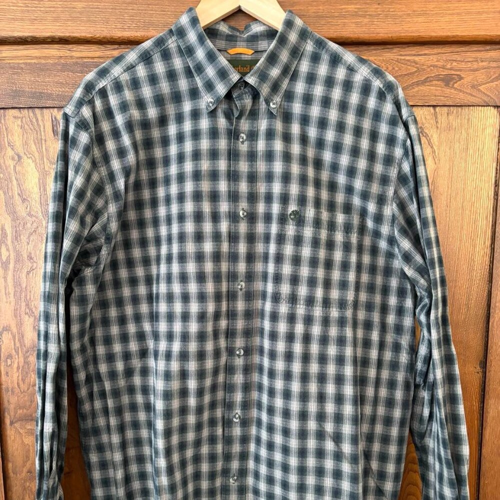 Timberland Green Plaid Shirt